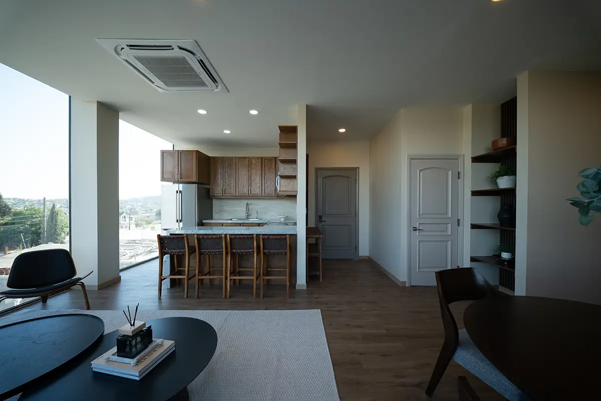 1 Los Cristales-Oppalo-Kitchen and Living Area