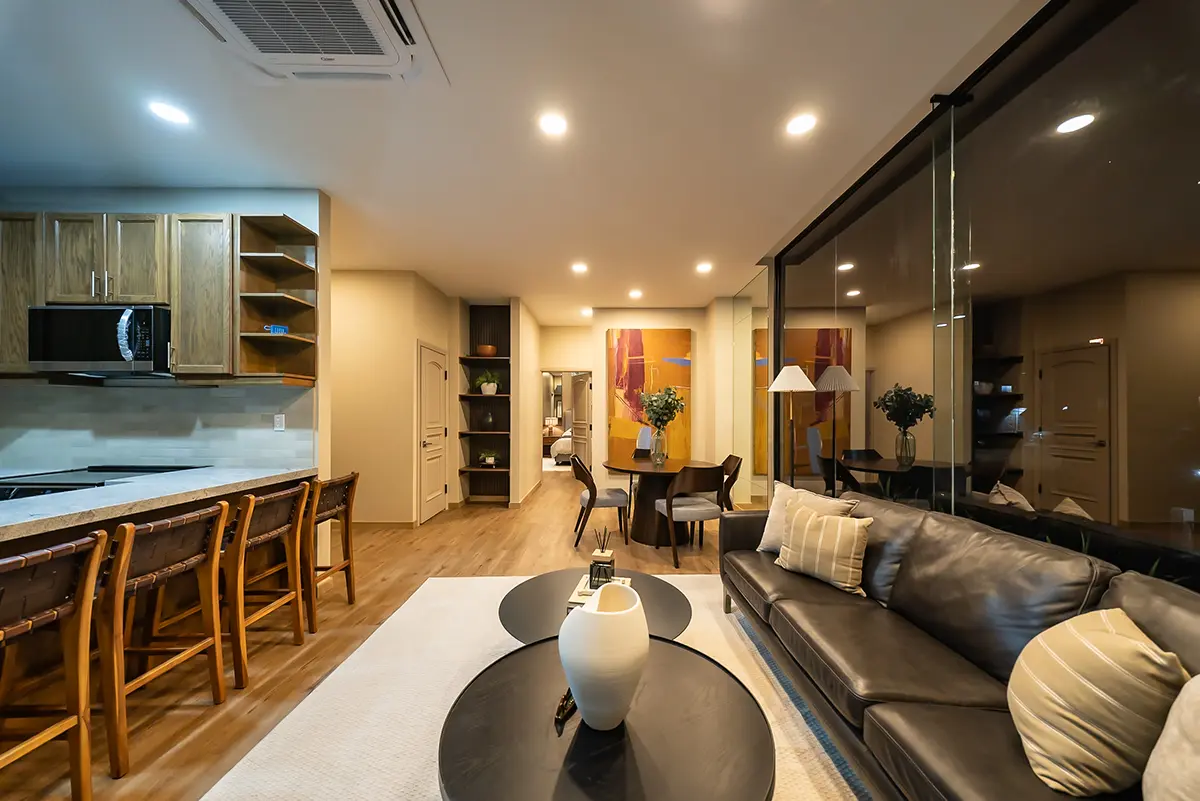 32 Los Cristales-Oppalo-Open Concept Interior Night